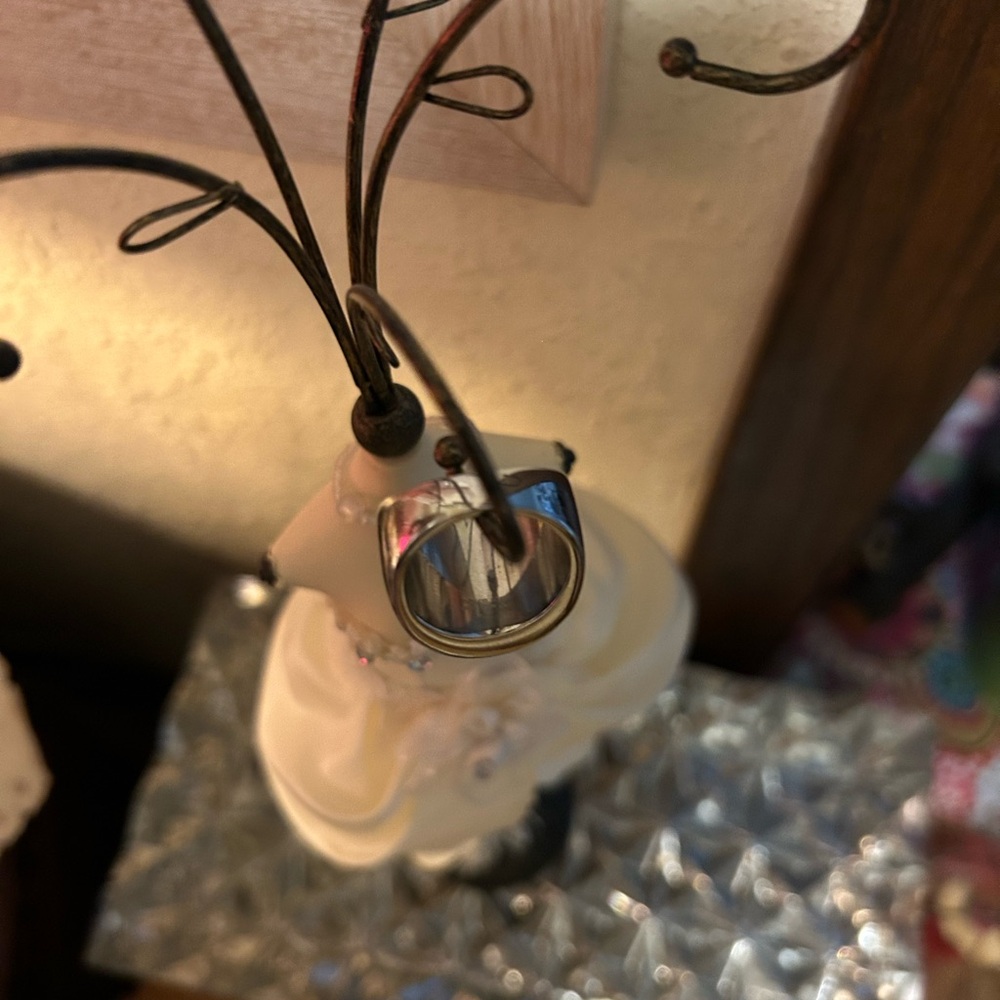 Swarovski Nirvana Silver Reflective Ring - image 3